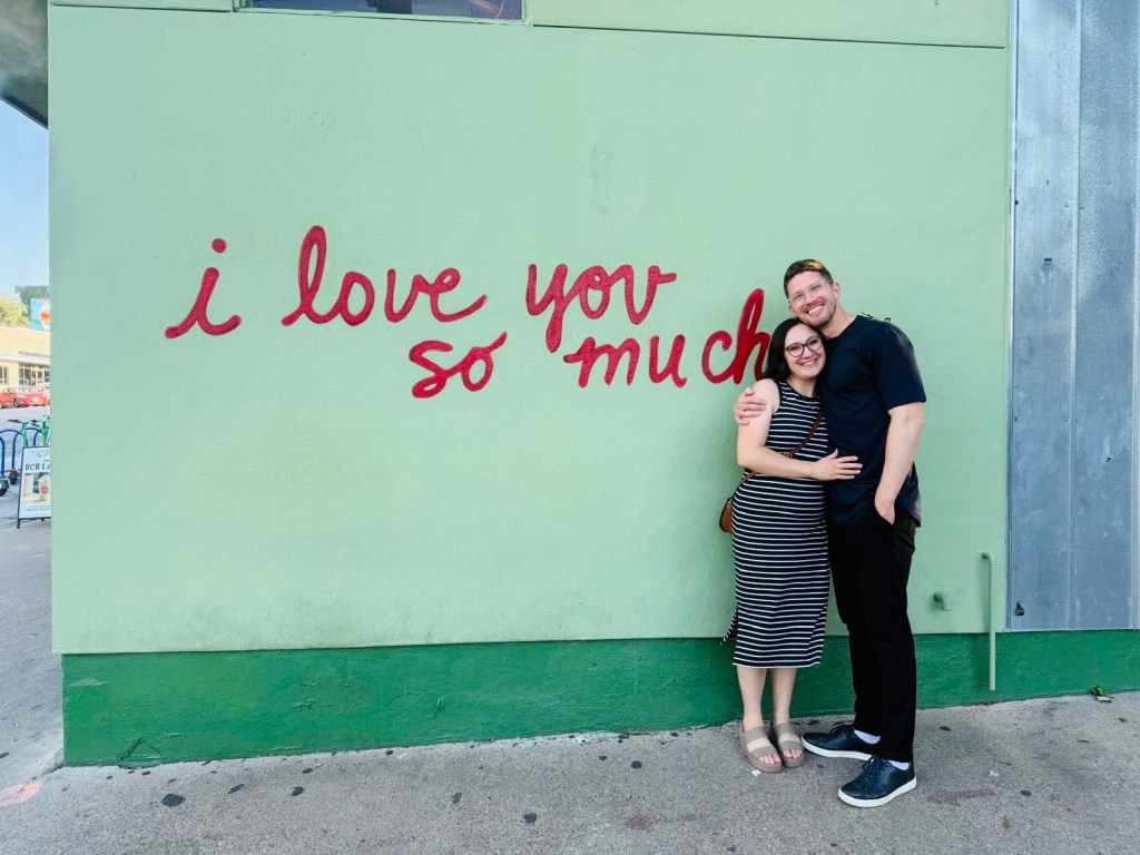 I guess this is a famous spot to get your picture taken...