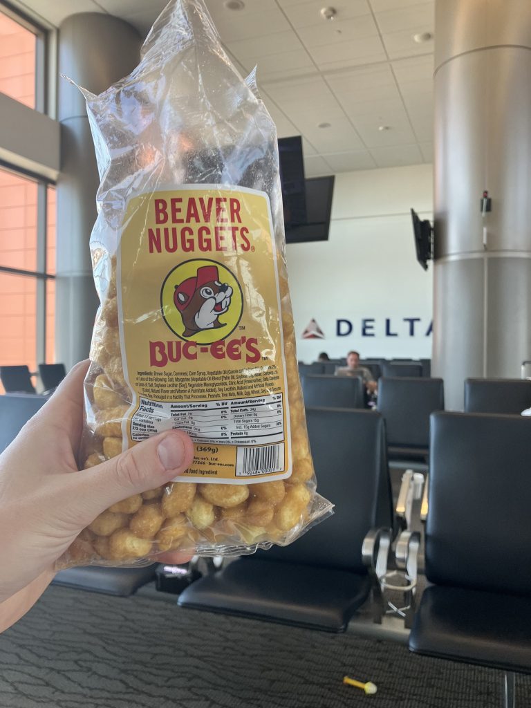 Yup, you read that right... Beaver Nuggets. Dangerously delicious.