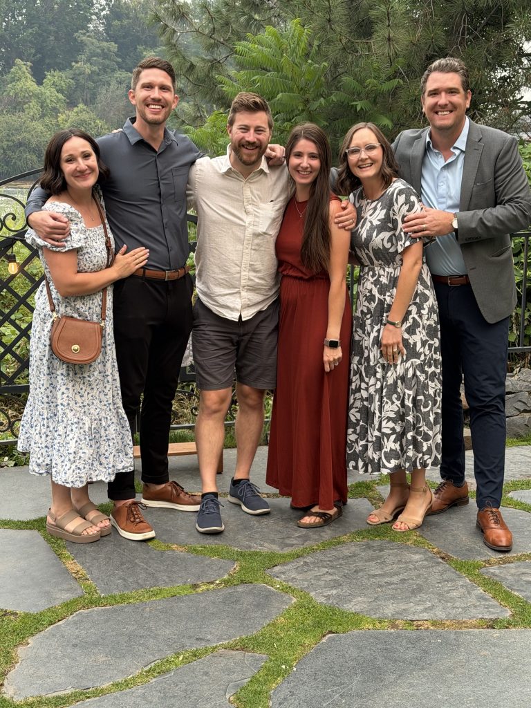 Wedding fun with Effingers and Webers.